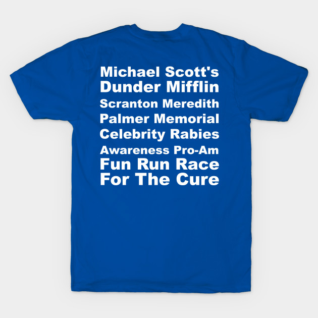 Dunder Mifflin Fun Run Race #1 (Michael Scott) by ParaholiX